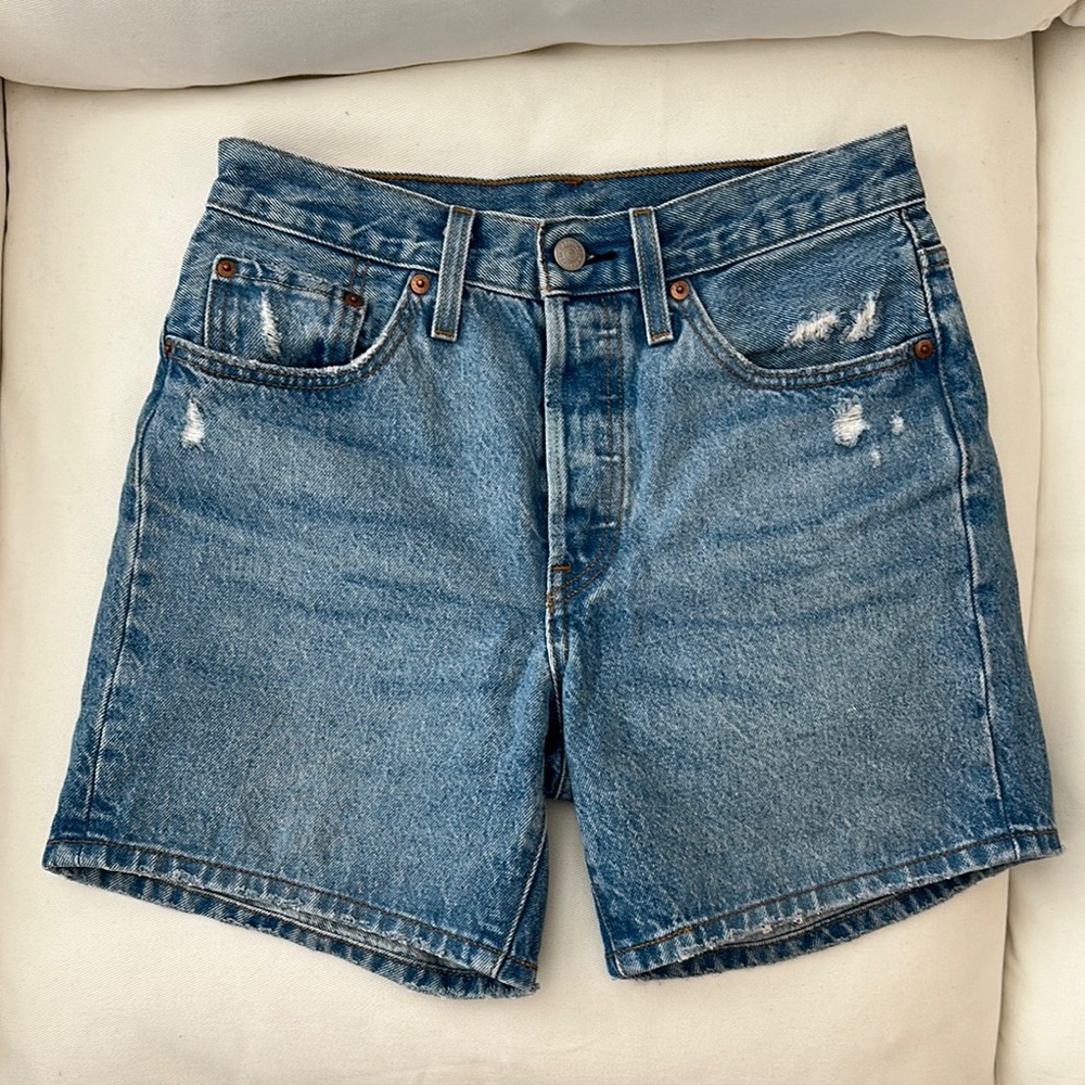 Levi's 501 Blue Jean Shorts
